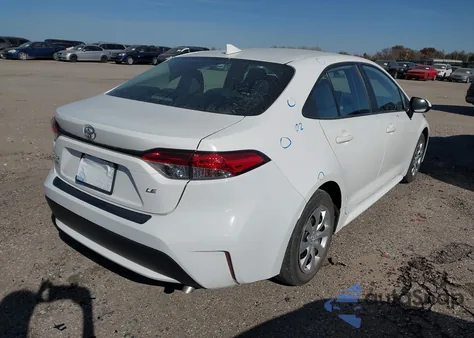 2021 Toyota Corolla Le from USA, damaged, VIN 5YFEPMAE0MP194043